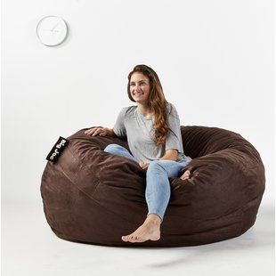 Bay Isle Home Breton Bean Bag Sofa | Wayfair Luxury Bean Bag Chairs, Cheap Bean Bag Chairs, How To Make Beans, Diy Bean Bag, Cool Bean Bags, Large Bean Bag Chairs, Giant Bean Bag Chair, Bean Bag Bed, Bean Bag Lounger