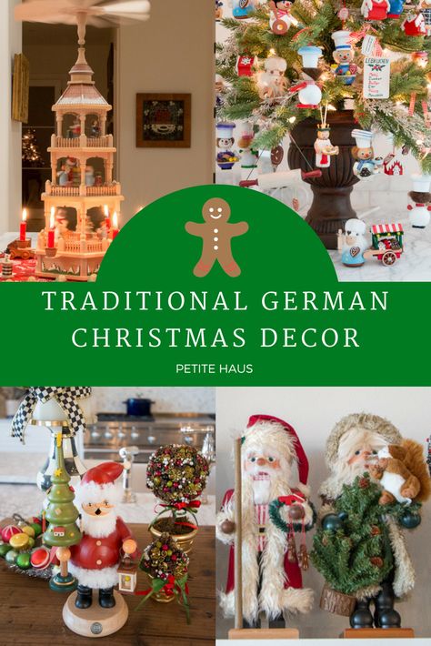 German Christmas Table Decorations, German Christmas Decor Ideas, German Christmas Ideas, German Christmas Party Ideas, Traditional German Christmas Ornaments, German Christmas Decorations Diy, Traditional German Christmas Decorations, German Christmas Crafts, German Christmas Decor