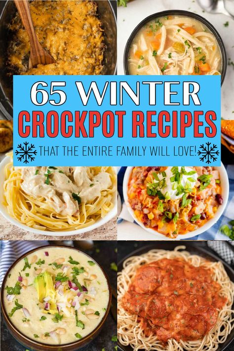 Winter Crockpot Recipes Crockpot Winter Meals, Winter Crockpot Recipes, Crock Pot Sweet Potatoes, Crock Pot Lasagna Recipe, Cozy Recipes, Winter Soup Recipe, Winter Meals, Greenbean Casserole Recipe, Crockpot Soup Recipes