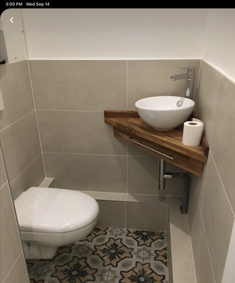 Sink Next To Shower Small Bathroom, Small Cr Ideas, Tiny Bathroom Sink Ideas, Small Cr, Wash Basin Design, Small Toilet Design, Small Downstairs Toilet, Bathroom Under Stairs, Toilet Room Decor