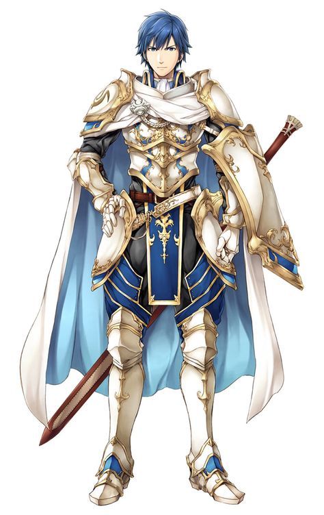 Knight Exalt Chrom Art from Fire Emblem Heroes #art #artwork #gaming #videogames #gamer #gameart #conceptart #illustration #fireemblem Fire Emblem Warriors, Anime Knight, Dibujos Percy Jackson, Fire Emblem Characters, Fire Emblem Awakening, Fire Emblem Heroes, Anime Warrior, Fantasy Armor, Armor Concept