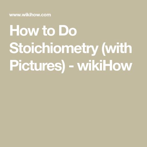 Stoichiometry Chemistry, Ideal Gas Law, Conservation Of Mass, Conversion Factors, Molar Mass, Hydrogen Atom, Chemical Equation, Common Factors, Chemical Reaction