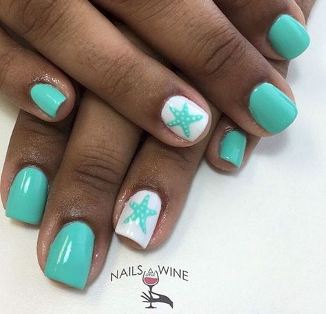 Summer Beach Nail Designs Chrome - 29 special summer beach nails designs for exceptional look | nails Summer Beach Nails, Nail French, Cruise Nails, Beach Nail Designs, Summer Nails Beach, Cute Summer Nails, Vacation Nails, Nails For Kids, Blue Nail