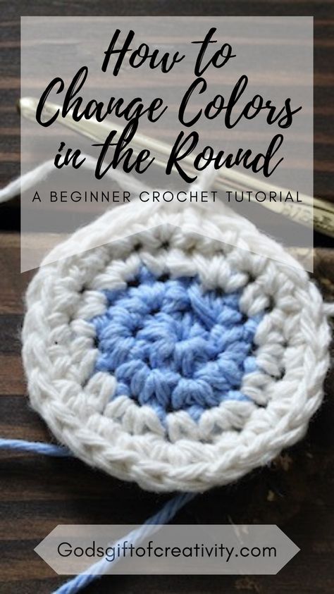 Crochet color changes can be difficult for beginner crocheters to understand. While the basic premise is the same between how to switch colors, the technique and timing is different between rows and rounds. Rows are easy to transition with just a simple pull through, but rounds are all about the timing of that pull through. Once you understand the timing, you can change colors in the round with little difficulty, even as a beginner crocheter. How To Change Colors In Crochet In The Round, Changing Colors Crochet, Crochet Switching Colors, Switching Colors In Crochet, How To Switch Colors In Crochet, Balloon Crochet, Crochet In The Round, Change Colors In Crochet, Crochet Game