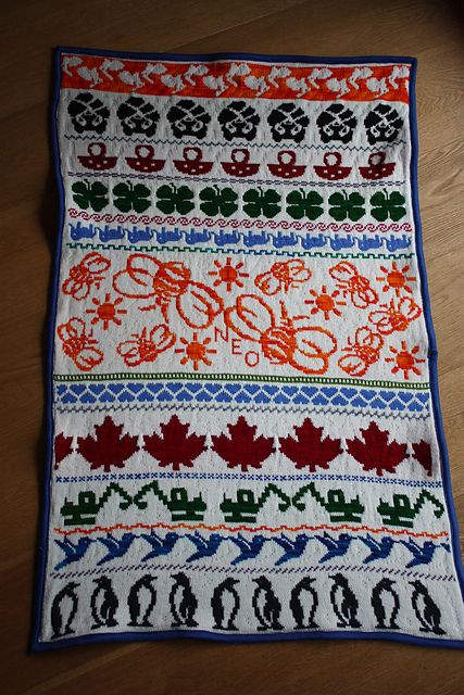 Ravelry: 24sam's Fair Isle Baby Blanket Knit Colorwork, Motif Fair Isle, Colorwork Knitting, Fair Isle, Baby Knitting, Ravelry, Baby Blanket, Favorite Things, Sheep