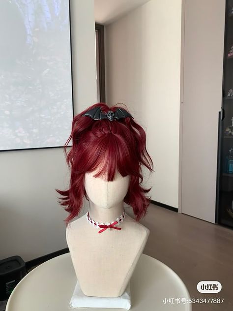 Perfect Curly Hair, Short Red Hair, Cosplay Hair, Medium Short Hair, Short Hair Wigs, Fantasy Hair, Peinados Fáciles Para Cabello Corto, Hair Stylist Life, Hair Inspiration Color