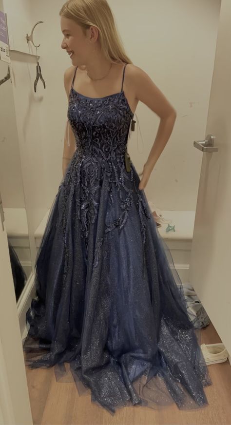 Prom Dresses Long Dark Purple, Prom Dresses Taylor Swift, Navy Grad Dress, Prom Dresses Dark Colors, Dark Blue Grad Dress, Dark Purple Grad Dresses, Galaxy Prom Dress, Taylor Swift Prom Dress, Dark Teal Prom Dresses