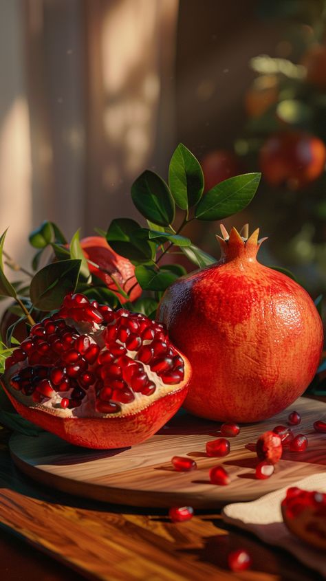 #Pomegranate #3dRendering #PixarStyle #MobileWallpaper #GameIcon Pomegranate Pictures, Game Icon Design, Pomegranate Art, Inspirational Digital Art, Sea Flowers, Pixar Animation, Mobile Phone Wallpaper, Food Art Photography, Fruit Picture