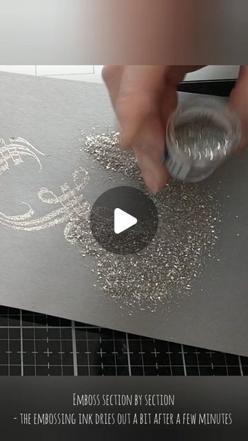 Monika Fällman on Instagram: "Midas touch embossing! ✨

Clairfontaine Paint On Mix media A5 Gris
Zig embossing pen 3.5 mm
Wow embossing powder - Midas touch
Dr. Ph. Martin's bleedproof white
Black Distress ink
Gillott 1068A nib

#heatembossing #gothiclettering #gothiccalligraphy #cadeau #gothicletters #blackletters #blacklettercalligraphy #cadels #flourishforum #ornamentalcalligraphy #workinprogress #filigree #illuminatedinitials #illuminatedletters #zigembossingpen #wowembossingpowder #drphmartinsbleedproofwhite #distressink #calligraphymasters #lettering_daily
#calligraphyvideo #letteringvideo #wipcalligraphy #wiplettering #wipart" Embossing Pen, Gothic Lettering, Calligraphy Video, Midas Touch, Ring Video, Embossing Powder, Illuminated Letters, Mix Media, Black Letter