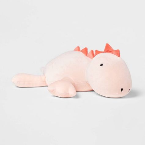 Weighted Plush, Pink Dinosaur, Pillow Fort, Dinosaur Plush, Birthday List, Cute Stuffed Animals, Kids Pillows, Birthday Wishlist, Plush Animals