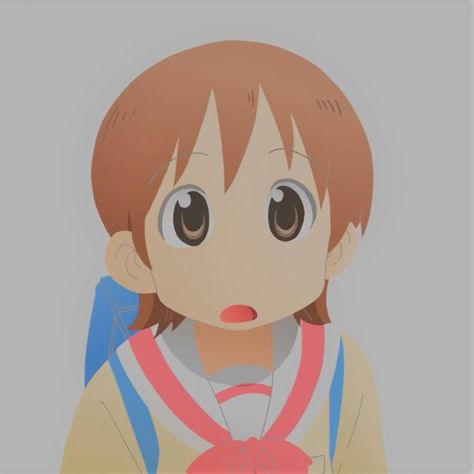 naganohara mio, aioi yuuko, nichijou Yuuko Nichijou, Nichijou Yuuko, Matching Pfp, Matching Icons, Anime