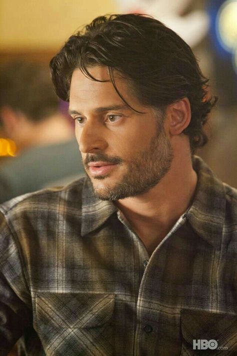 Joe Manganiello True Blood, Hunks Men, Joe Manganiello, Punk Hair, True Blood, Hollywood Actor, Long Hair Styles Men, Hair And Beard Styles, Muscle Men