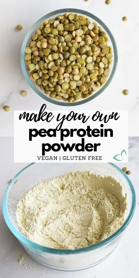 Make Your Own Protein Powder, Prepper Binder, Home Made Protein Powder, Diy Protein Powder, Homemade Protein Powder, Resep Smoothie, Pea Protein Powder, Protein Powder Recipes, Vegan Protein Powder