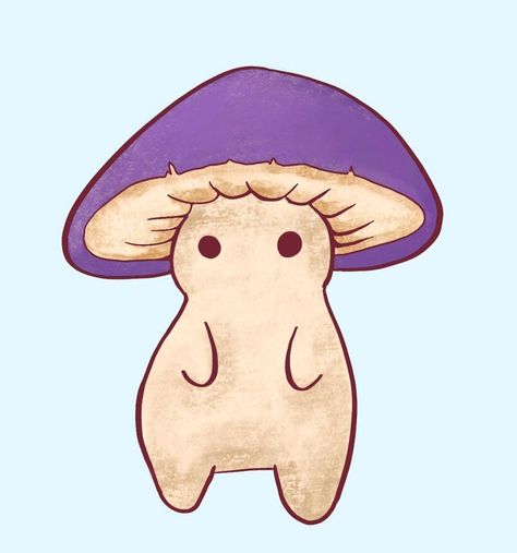 Little mushroom purple Purple Mushroom Aesthetic, Mushroom Widget, Mushroom Pfp, Mushroom Vector, Mushroom Logo, Purple Mushrooms, Mushroom People, Purple Mushroom, Trippy Mushroom