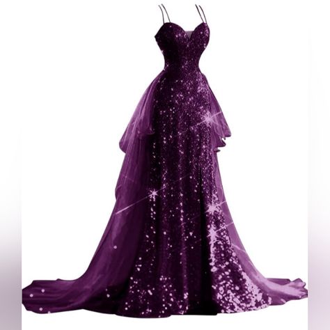 Nwot Retails $129.99 On The Amazon Online Marketplace. I Purchased But Never Ended Up Wearing It For The Occasion Necessary. Requesting $65 Dark Purple Lace Dress Long, Halloween Prom Dress, Wine Purple Prom Dress, Midnight Purple Dress, Peom Dresses, Dark Purple Prom Dress Long, Purple Fantasy Dress, Autumn Wedding Dress Bridesmaid, Dark Purple Prom Dress