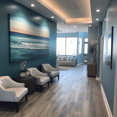 Doctors Room Design, Clinic Office Design, Medical Waiting Room Ideas, Doctor’s Office Design, Modern Doctors Office Waiting Rooms, Medical Office Aesthetic, Mental Health Clinic Interior Design, Medical Clinic Design Interiors Doctor Office, Doctor Office Design Waiting Area