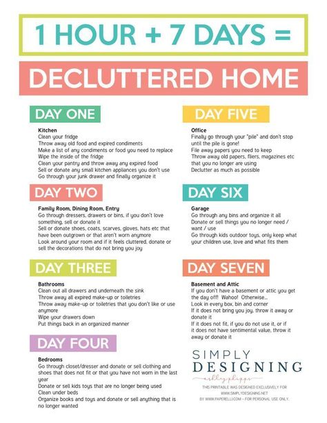 Perfect Organization, 1000 Lifehacks, Cleaning Hacks Tips And Tricks, Declutter Home, Clean House Schedule, Declutter Challenge, House Cleaning Checklist, Bedroom Remodel, Kitchen Gallery