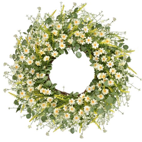 Dried floral wreaths