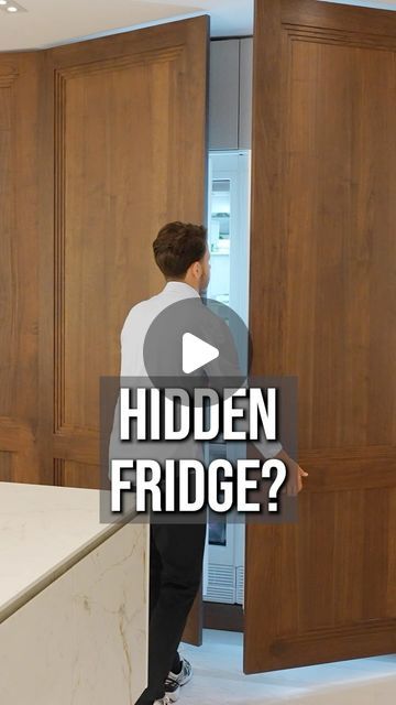 The Kitchen Guy on Instagram: "Check out this high-level design feature in one of our custom kitchen builds! Hidden refrigerator! #kitchendesign #designideas #kitcheninspo" Hidden Refrigerator Kitchen, Cabinets Around Fridge, Hidden Refrigerator, Hidden Fridge, Refrigerator Cabinet, Kitchen Refrigerator, Level Design, Built In Cabinets, Custom Kitchen