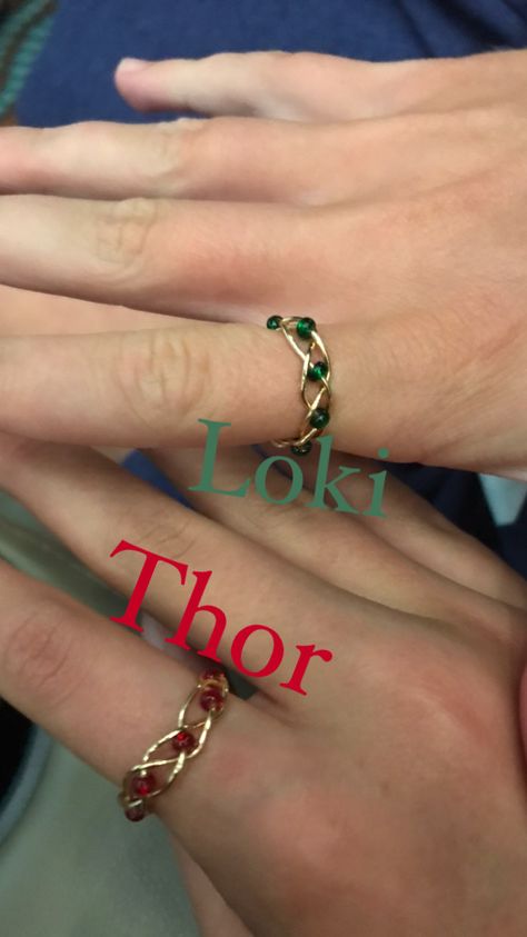 Loki Stuff To Buy, Marvel Rings Diy, Loki Gift Ideas, Marvel Diy Gifts, Marvel Jewelry Diy, Loki Jewelry, Marvel Rings, Marvel Bracelets, Marvel Gift Ideas