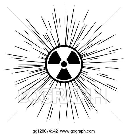 Vector Art - Ionizing radiation symbol. Clipart Drawing gg128074542 - GoGraph Radiation Art, Radiation Symbol, Ionizing Radiation, Safety Pictures, Picture Icon, Artist Portfolio, Elements Of Design, Positive And Negative, Art Icon