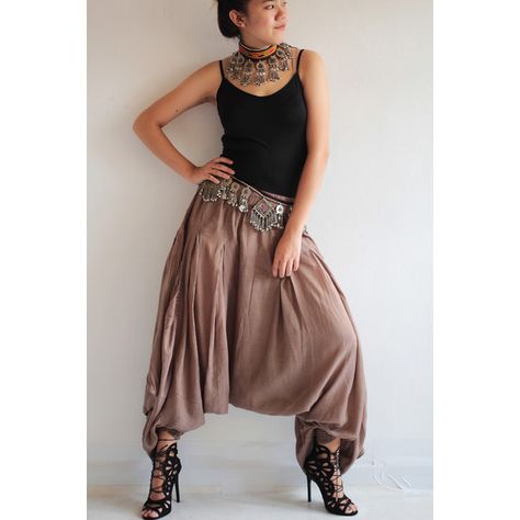 Sugar in My Bowl (1135) Hippie Pants Funky Pants Wide Pants Available... (140.995 COP) ❤ liked on Polyvore featuring grey, skirts and women's clothing Bohemian Attire, Funky Pants, Moda Hippie, Hippie Pants, Modieuze Outfits, Pantalon Large, Pants Design, Wide Pants, Bohemian Clothes