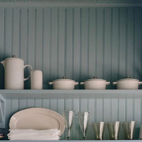 Sara Charlesworth on Instagram: "This blue will forever have my heart 💙 Our blue pantry off the kitchen 💙💙" Sara Charlesworth, Colorful Pantry, Blue Pantry, Prep Kitchen, Blue Kitchen, Rustic Decor, Pantry, My Heart, The Kitchen