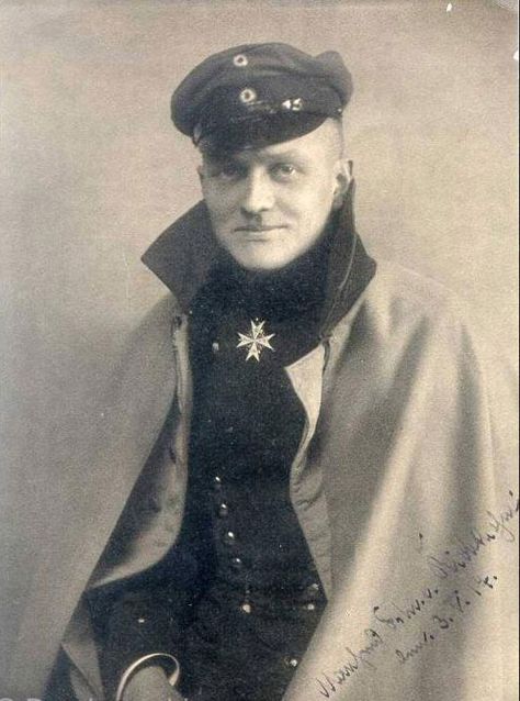 The Red Baron: Manfred von Richthofen | by Don Hollway Red Baron Plane, Manfred Von Richthofen, Ww1 Planes, The Red Baron, Man In Uniform, Ww1 History, History Magazine, Flying Ace, German History