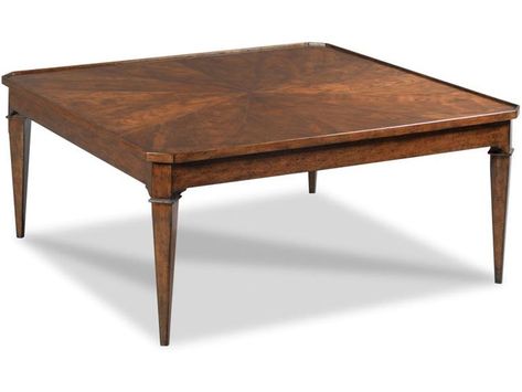 Woodbridge Furniture Provence Cocktail Table 2139-10 Coffee Table Traditional, Square Cocktail Table, Woodbridge Furniture, Hall Console Table, Table 19, Solid Wood Dining Chairs, Cool Coffee Tables, Coffee Table Wayfair, End Tables With Storage