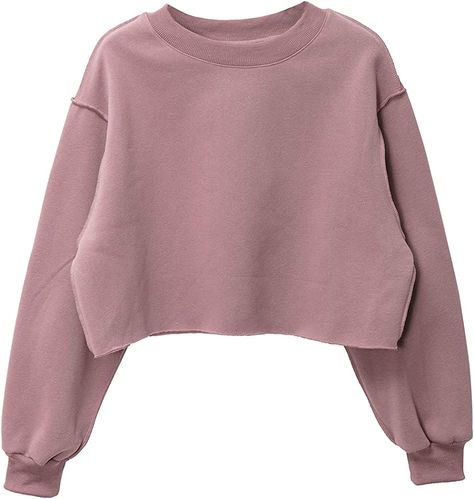 Cute Crop Hoodies, Crop Pullover, Women Sweatshirt, Loose Long Sleeve, Crop Top Casual, Oversize Women, Pullover Fleece, Harajuku Streetwear, Cropped Tops