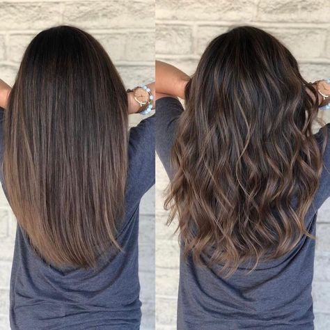 Brunettes Balayage, Brown Hair With Lowlights, Dimensional Hair, Dimensional Brunette, Kadeřnické Trendy, Fancy Hair, Vlasové Trendy, Hair Buns, Brunette Balayage Hair