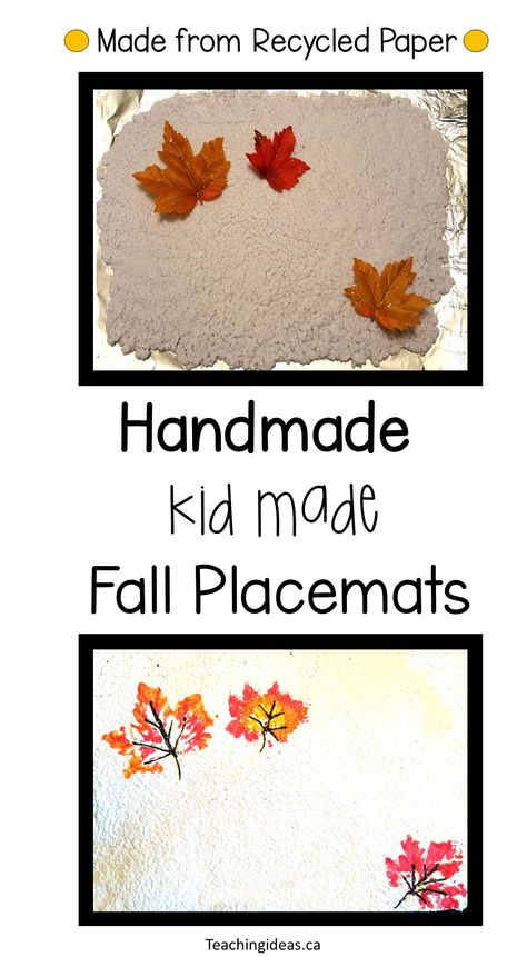 Have some hands-on fun this Thanksgiving by creating these Thanksgiving crafts for kids. These placemats are made from recycled paper and perfect for kids to be involved and preparing for the holiday. #thanksgivingcrafts #thanksgivingcraftsfortoddlers #thanksgivingplacemats Thanksgiving Placements For Kids To Make, Thanksgiving Placemats Kids Crafts, Thanksgiving Placemats Kids, Thanksgiving Crafts For Toddlers, Fall Placemats, Thanksgiving Placemats, Weaving For Kids, Placemats Kids, Thanksgiving Crafts For Kids