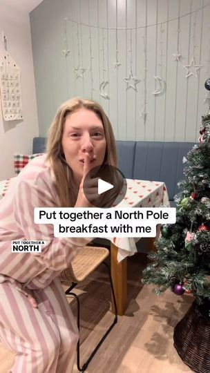 Festive Breakfast, North Pole Breakfast, 1st Of December, Chocolate Buttons, Santa Patterns, Kids Treat, Tiktok Account, Countdown To Christmas, Family Tradition