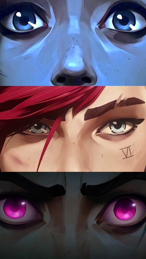 Arcane Artstyle Study, Arcane Style Study, Arcane Style Art, Arcane Official Art, Arcane Art Style Study, Arcane Jinx Art, Arcane Artstyle, Arcane Eyes, Arcane Reference