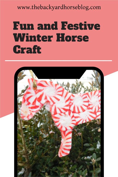 Make a peppermint candy horse ornament for any Winter time celebration or gift giving opportunity. Diy Horse Christmas Ornaments, Diy Horse Ornaments Ideas, Diy Horse Ornaments, Horse Ornaments Diy, Equestrian Diy, Peppermint Ornaments, Horse Christmas Gifts, Happy To Me, Cheap Christmas Crafts