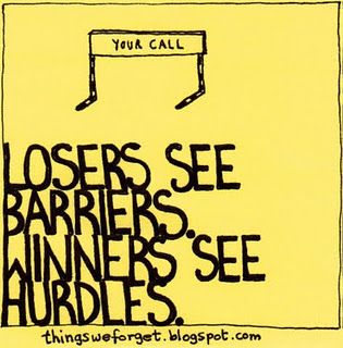 losers see barriers winners see hurdles - Google Search Hurdles Quotes, Track And Field Quotes, Track Quotes, Good Quotes, Running Quotes, Sport Quotes, Sports Quotes, Fitness Quotes, Track And Field