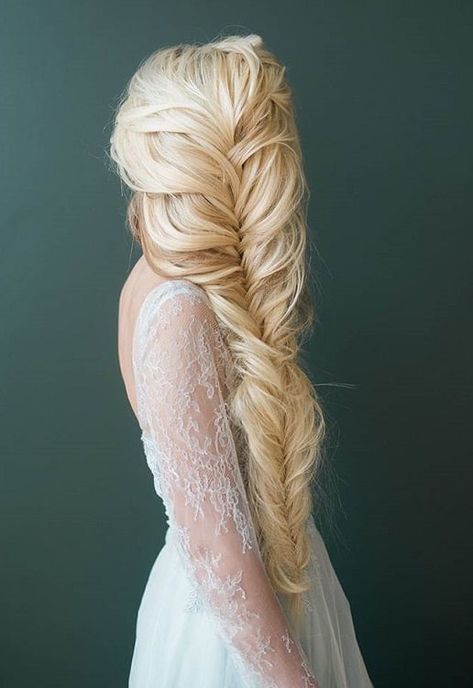 Elsa Braid, Long Wedding Hairstyles, Summer Wedding Hairstyles, Hairdo Wedding, Trendy Wedding Hairstyles, Long Hair With Bangs, Wedding Hairstyles Updo, Wedding Hairstyles For Long Hair, Hair Dos