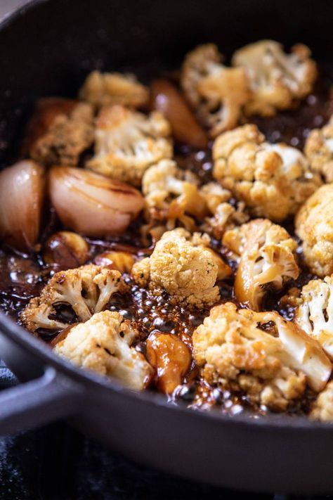 Easiest Coconut Cauliflower Adobo | halfbakedharvest.com #cauliflower #vegan #filipino Cauliflower Adobo, Vegan Filipino, Pinoy Dishes, Coconut Cauliflower, Cauliflower Vegan, Cranberry Orange Scones, Easy Roast Chicken, Filipino Dish, 30 Minute Dinners