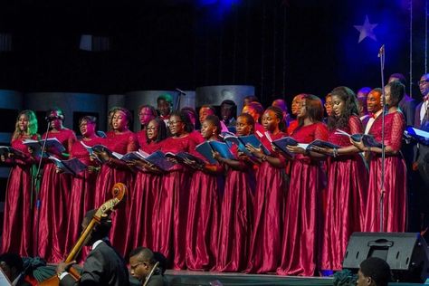 Choir Uniforms Youth, African Choir Uniform Ideas Church, Choir Uniforms Style, Choir Uniform Ideas Church, Choir Outfits, Choir Conductor, Choir Uniforms, Choir Dresses, Outfit Ideas For Church