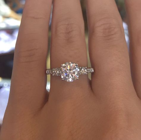 Most Popular Engagement Ring On Pinterest Long Wedding Tables, Veragio Engagement Rings, Wedding Ideas Garden, Tiffany Wedding Rings, Rough Diamond Engagement Ring, Expensive Wedding Rings, Raymond Lee, Expensive Engagement Rings, Tiffany Engagement