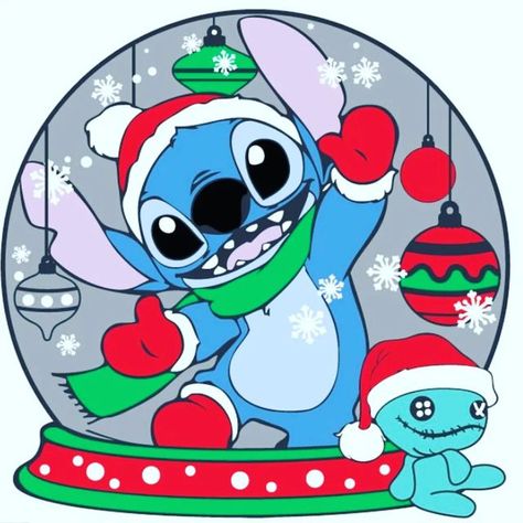 Christmas Stitch Disney Drawing, December Pics, Stitch Noel, Lilo And Stitch Christmas, Tufting Design, Christmas Stitch, Lilo And Stitch Quotes, Lilo And Stitch Drawings, Stitch Quote