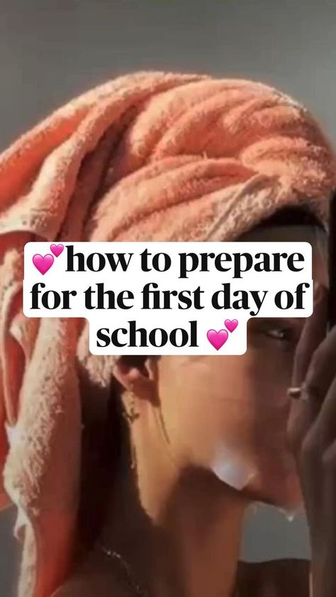 💕how to prepare for the first day of school 💕 in 2022 | High school advice, Life hacks for school, School routine for teens 8th Grade Tips, Tips For 6th Grade, 6th Grade Tips, 7th Grade Tips, Tips For Middle School, Hacks For School, School Night Routine, Middle School Essentials, Middle School Survival