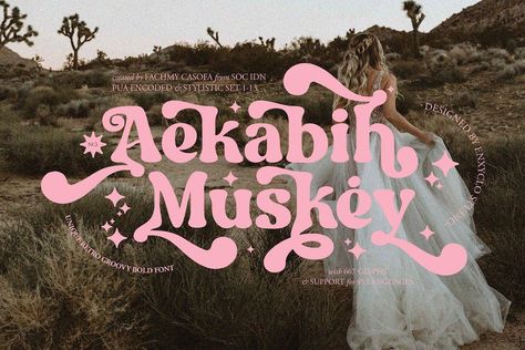 NCL Aekabih Muskey is a retro groovy bold font. Masterfully designed to become a true favorite, this font has the potential to bring each of your creative ideas to the highest level! It was purposely crafted to be used in large point sizes, although it doesn’t lose its magic in small point sizes. It is […] Get your free download of the NCL Aekabih Muskey Font now at FreeFontDL - <a rel="nofollow" href... Font App, Types Of Texture, Groovy Font, Scottish Gaelic, Type Font, Retro Groovy, Manx, Bold Fonts, Beautiful Fonts