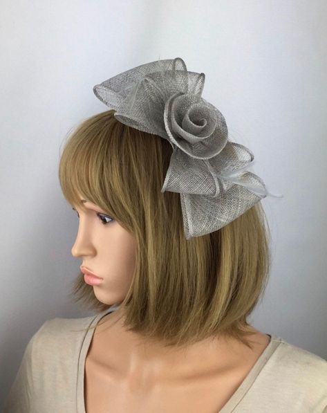 Silver Fascinator, Grey Fascinator, Ascot Ladies Day, Baby Blue Weddings, Wedding Mother Of The Bride, Red Fascinator, Blue Fascinator, Bbq Dinner, Pink Fascinator