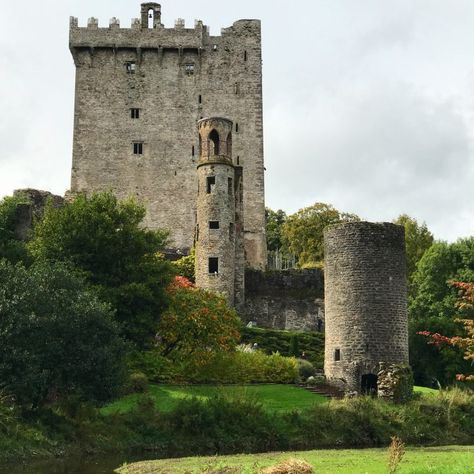 Blarney Castle Ireland, Ireland Aesthetic, Blarney Castle, Blarney Stone, Lake Garden, Irish Castles, Castles In Ireland, Garden Waterfall, Types Of Architecture