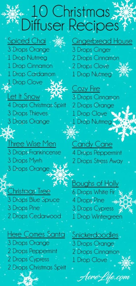 Christmas Diffuser Recipes, Essential Oil Christmas, Smells Of Christmas, Scent Blends, Essential Oil Combinations, Essential Oils For Pain, Essential Oil Diffuser Blends Recipes, Essential Oil Diffuser Recipes, Oil Diffuser Recipes