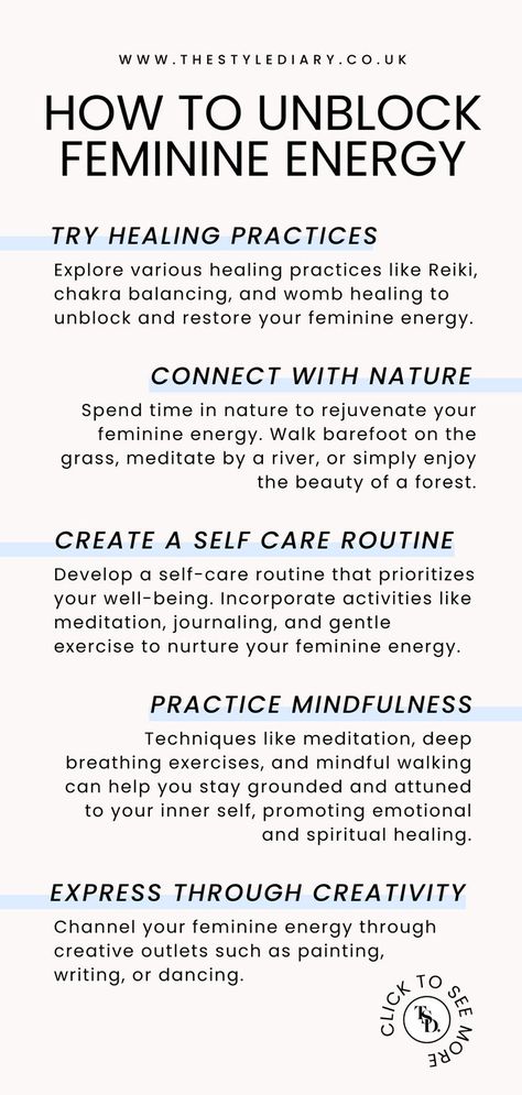 Discover how to connect to your feminine energy with these 10 powerful ways. Heal, grow, and thrive in your divine feminine spirituality. #DivineFeminine #FeminineEnergy #EnergyHealing #WombHealing #Spirituality #FeminineHealth #EnergyQuotes #FeminineQuotes Esoteric Science, Greek Mythology Quotes, Divine Feminity, Blocked Energy, Feminine Quotes, Feminine Spirituality, Womb Healing, Fertility Health, Divine Feminine Energy