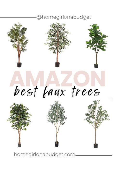 Fake Indoor Trees, Ficus Tree Indoor, Tall Fake Plants, Artificial Indoor Trees, Faux Trees, Fiddle Leaf Tree, Indoor Tree, Corner Plant, Faux Olive Tree