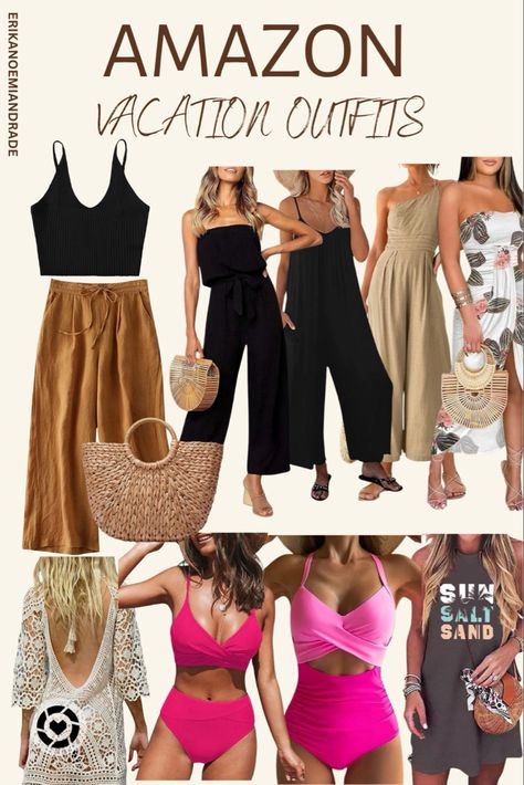 Beach resort outfits Beach Nightlife Outfit, Woman Vacation Outfits, Women Vacation Outfits Beach, Puerto Rico Outfits What To Wear Vacation, Jamaica Beach Outfits, Mexico Beach Outfits Vacation, Women Resort Outfits, Mexico Vacation Outfits Cancun Resort Wear Beaches, Havana Cuba Outfits