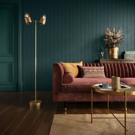 Embracing Transformative Teal: Colour of the Year 2026 Green Wood Panel Wall, Green Study Room, Forest Green Accent Wall, Deep Green Wall, Forest Green Living Room, Dark Green Accent Wall, Deep Green Walls, Forest Green Wall, Colourful Lounge